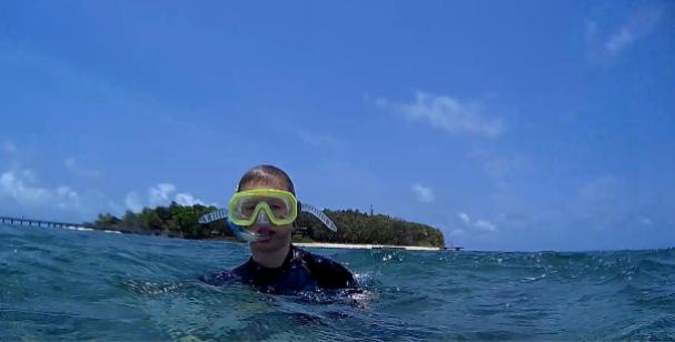 Green Island Cam snorkelling